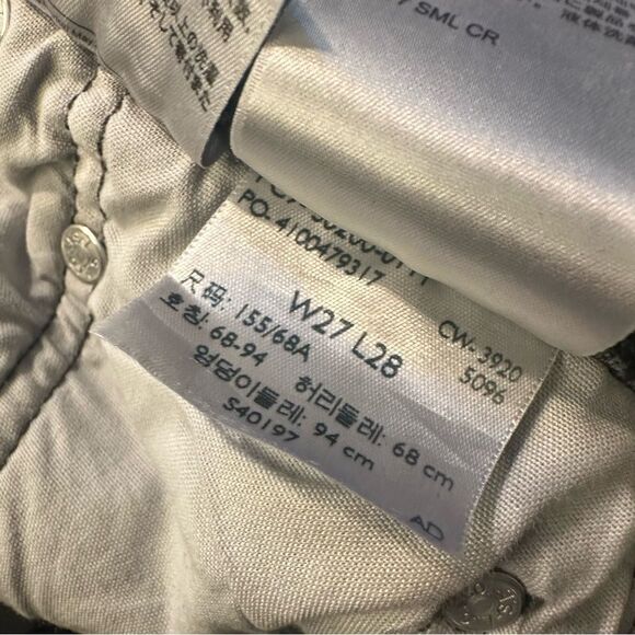 Levi’s Premium Fit Button Fly 501 Faded washed Black Ankle High Rise size 27 - Picture 11 of 12